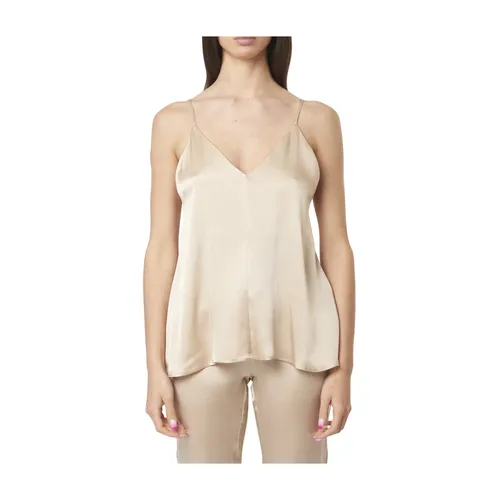 Tops > Sleeveless Tops - - Semicouture - Modalova