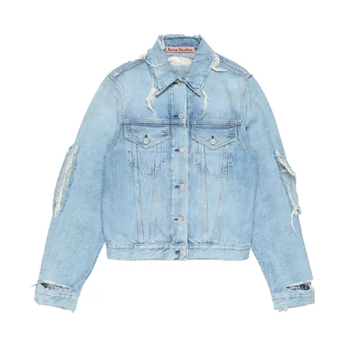 Jackets > Denim Jackets - - Acne Studios - Modalova