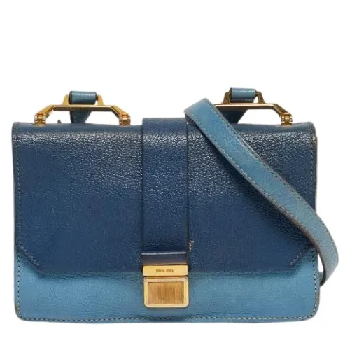 Pre-owned > Pre-owned Bags > Pre-owned Shoulder Bags - - Miu Miu Pre-owned - Modalova