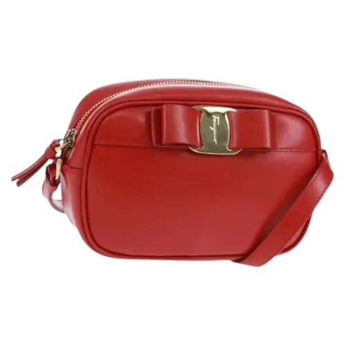 Pre-owned > Pre-owned Bags > Pre-owned Cross Body Bags - - Salvatore Ferragamo Pre-owned - Modalova