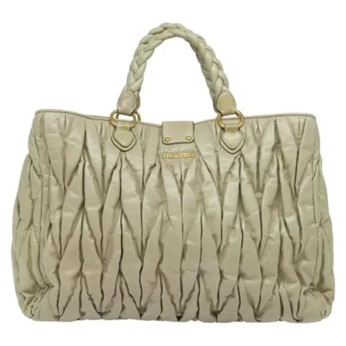 Pre-owned > Pre-owned Bags > Pre-owned Handbags - - Miu Miu Pre-owned - Modalova