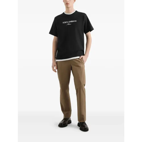 Tops > T-Shirts - - Dolce & Gabbana - Modalova