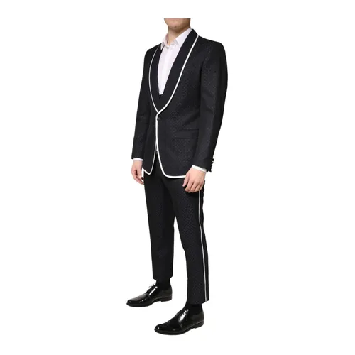 Suits > Suit Sets > Single Breasted Suits - - Dolce & Gabbana - Modalova