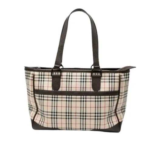 Pre-owned > Pre-owned Bags > Pre-owned Tote Bags - - Burberry Vintage - Modalova