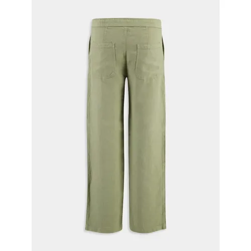 Trousers > Straight Trousers - - 120% Lino - Modalova
