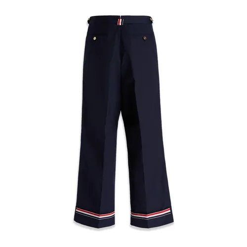 Trousers > Straight Trousers - - Thom Browne - Modalova