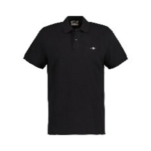 Gant - Tops > Polo Shirts - Black - Gant - Modalova