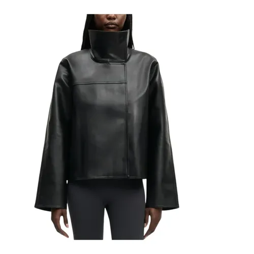 Jackets > Leather Jackets - - Samsøe Samsøe - Modalova