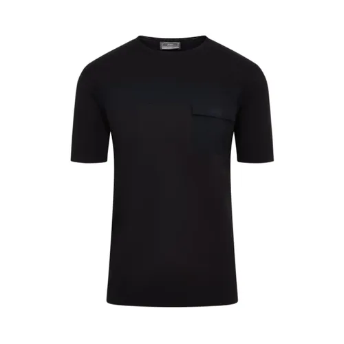 Herno - Tops > T-Shirts - Black - Herno - Modalova