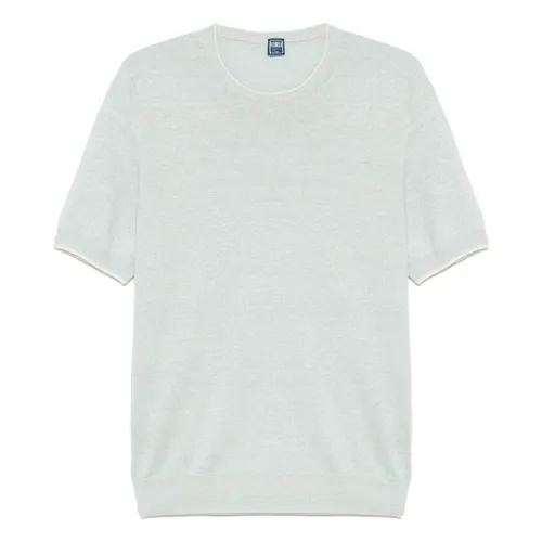 Fedeli - Tops > T-Shirts - Blue - Fedeli - Modalova