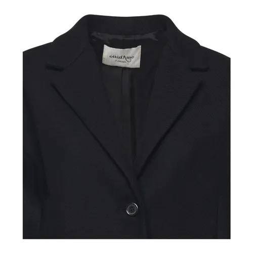 Coats > Single-Breasted Coats - - Ottod'Ame - Modalova
