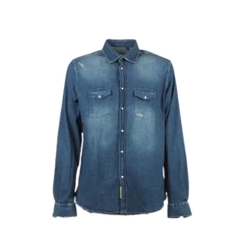 Shirts > Denim Shirts - - Distretto12 - Modalova
