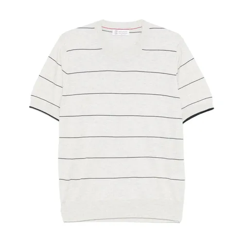 Tops > T-Shirts - - Brunello Cucinelli - Modalova