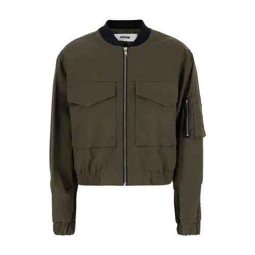 Jackets > Bomber Jackets - - Mauro Grifoni - Modalova