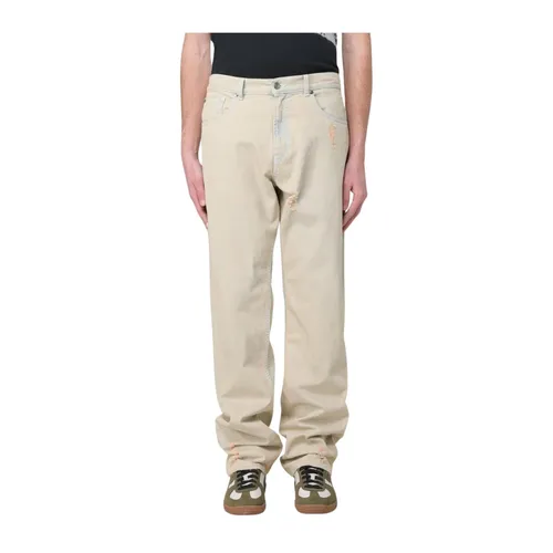 Jeans > Straight Jeans - - Msgm - Modalova