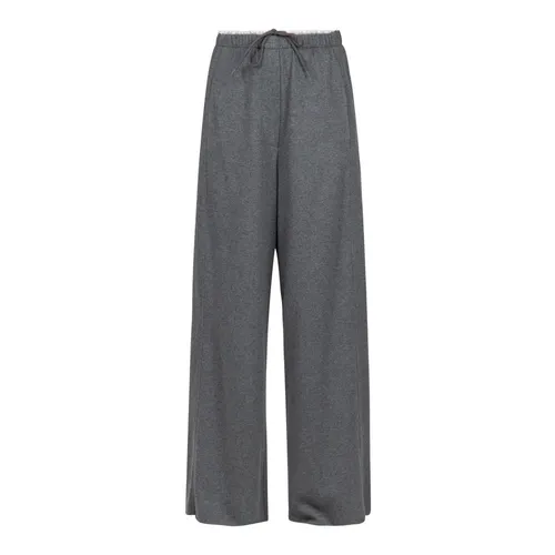 Trousers > Wide Trousers - - Tela - Modalova