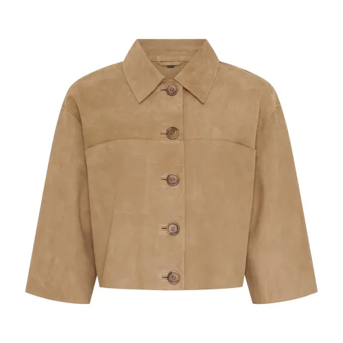 Jackets > Leather Jackets - - Notyz - Modalova