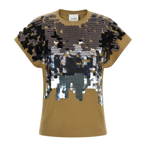 Nude - Tops > T-Shirts - Brown - Nude - Modalova