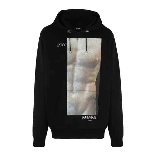 Sweatshirts & Hoodies > Hoodies - - Balmain - Modalova