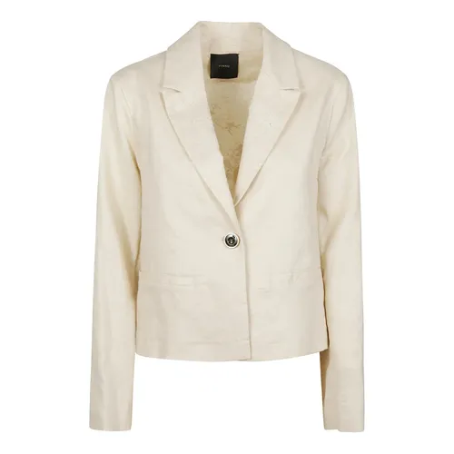 Pinko - Jackets > Blazers - Beige - Pinko - Modalova