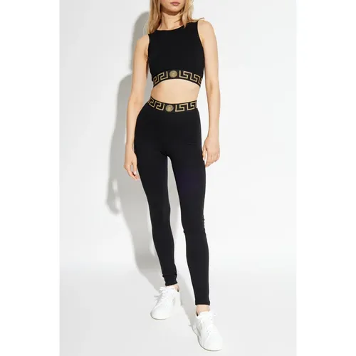 Tops > Sleeveless Tops - - Versace - Modalova