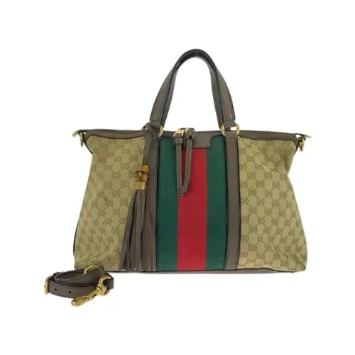 Pre-owned > Pre-owned Bags > Pre-owned Tote Bags - - Gucci Vintage - Modalova