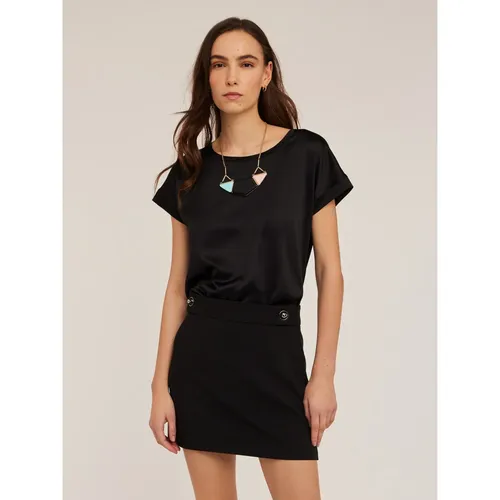 Motivi - Tops > T-Shirts - Black - Motivi - Modalova
