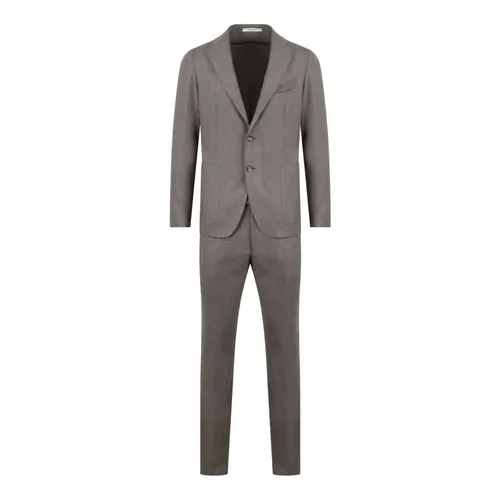 Suits > Suit Sets > Single Breasted Suits - - Tagliatore - Modalova