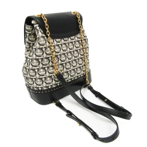 Pre-owned > Pre-owned Bags > Pre-owned Backpacks - - Salvatore Ferragamo Pre-owned - Modalova