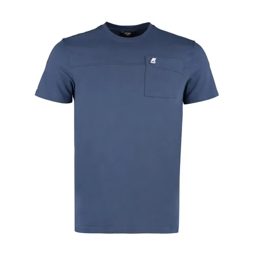 K-Way - Tops > T-Shirts - Blue - K-Way - Modalova