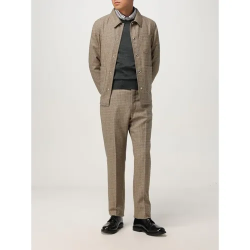Trousers > Slim-fit Trousers - - Thom Browne - Modalova