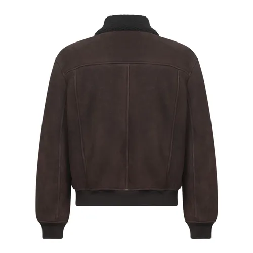 Jackets > Leather Jackets - - Tagliatore - Modalova