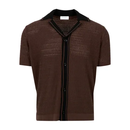 Knitwear > Cardigans - - Paolo Pecora - Modalova