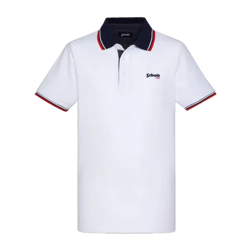 Tops > Polo Shirts - - Schott NYC - Modalova