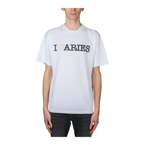 Aries - Tops > T-Shirts - White - Aries - Modalova