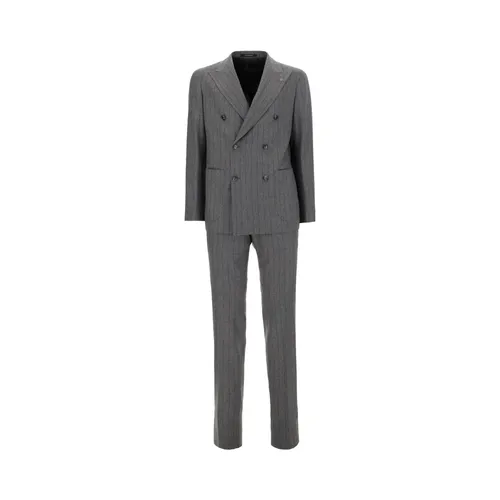 Suits > Suit Sets > Double Breasted Suits - - Tagliatore - Modalova
