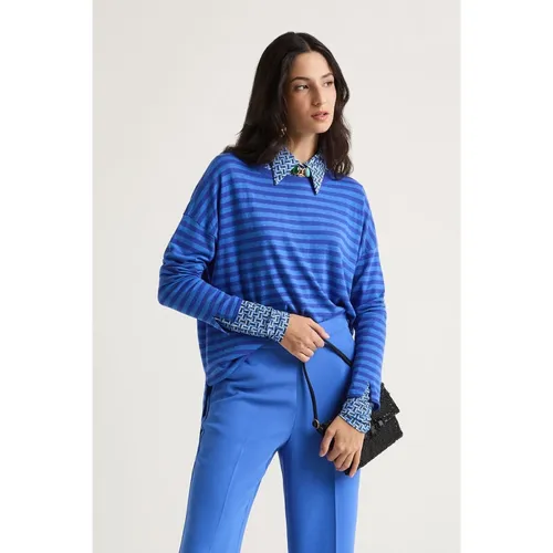 Knitwear > Round-neck Knitwear - - Maliparmi - Modalova