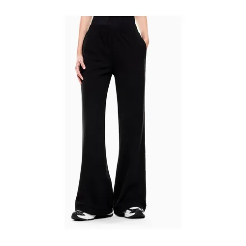 Trousers > Wide Trousers - - Emporio Armani EA7 - Modalova