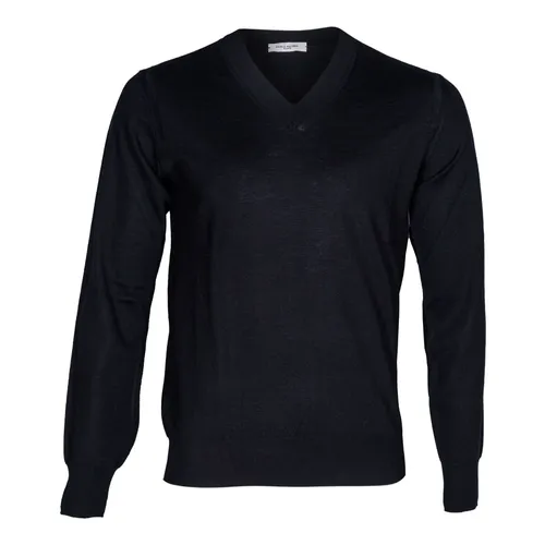 Knitwear > V-neck Knitwear - - Paolo Pecora - Modalova