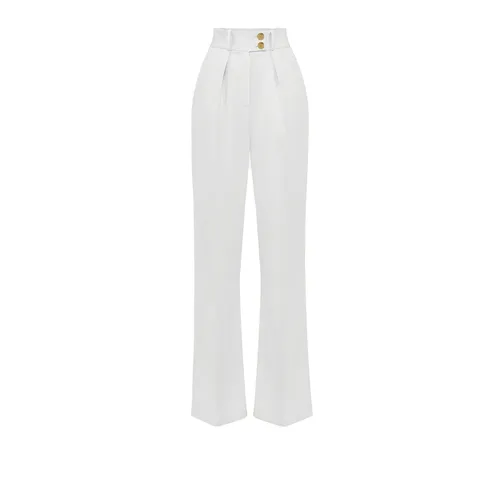 Trousers > Wide Trousers - - Elisabetta Franchi - Modalova