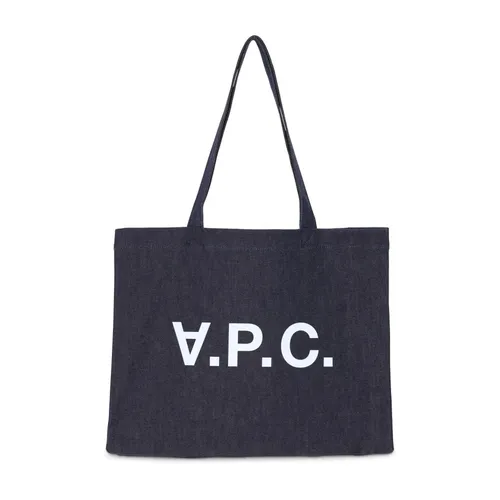 A.p.c. - Bags > Tote Bags - Blue - A.p.c. - Modalova