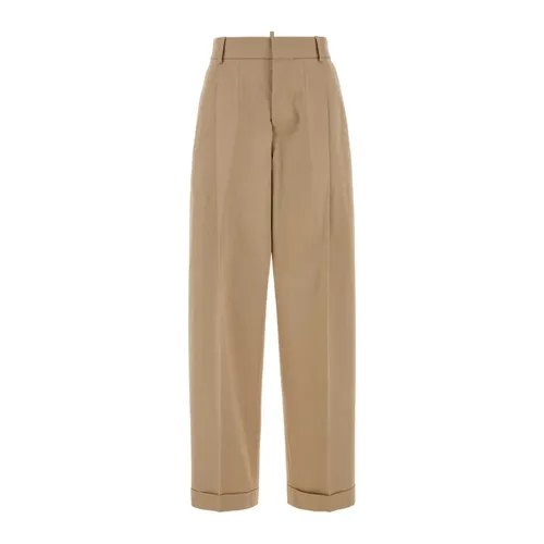 Trousers > Wide Trousers - - Dsquared2 - Modalova