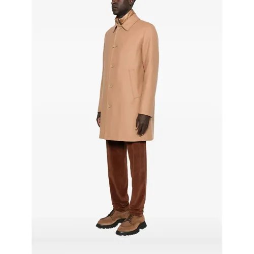 Coats > Single-Breasted Coats - - Herno - Modalova