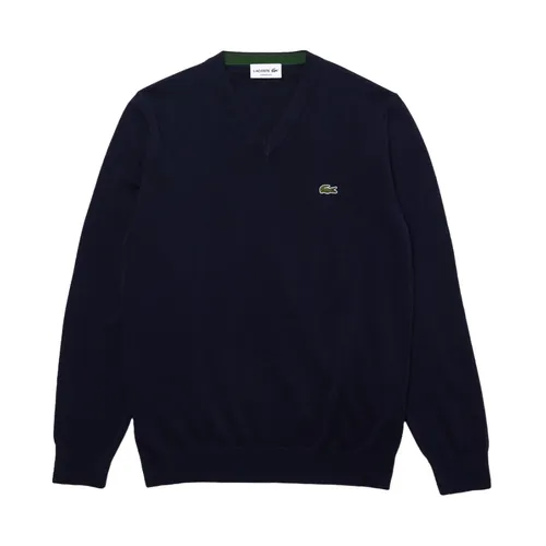 Knitwear > V-neck Knitwear - - Lacoste - Modalova