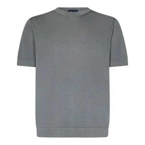 Drumohr - Tops > T-Shirts - Gray - Drumohr - Modalova