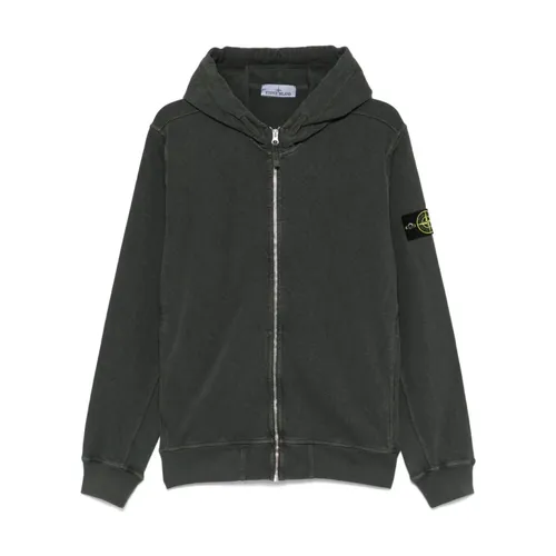 Sweatshirts & Hoodies > Zip-throughs - - Stone Island - Modalova