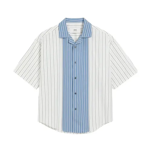 Shirts > Short Sleeve Shirts - - Ami Paris - Modalova