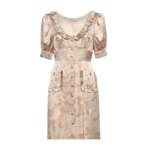Dresses > Day Dresses > Midi Dresses - - Alessandra Rich - Modalova
