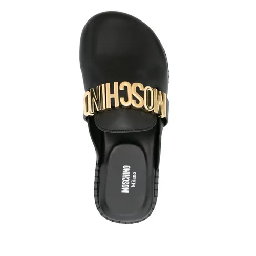 Shoes > Flats > Mules - - Moschino - Modalova