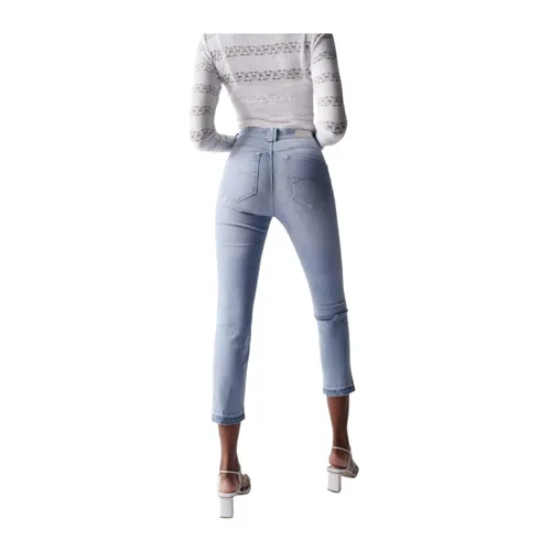 Jeans > Cropped Jeans - - Salsa - Modalova
